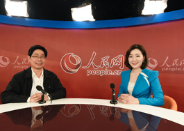 蔡榮富接受人民網專訪