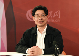 蔡榮富接受人民網專訪