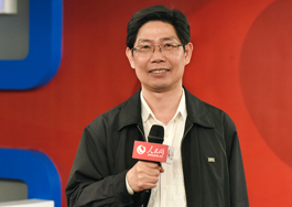 蔡榮富接受人民網專訪