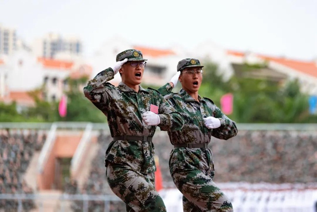 匯報會現場。集美大學供圖