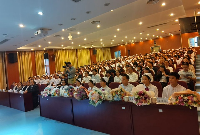 報告會現場。福建衛生職業技術學院供圖