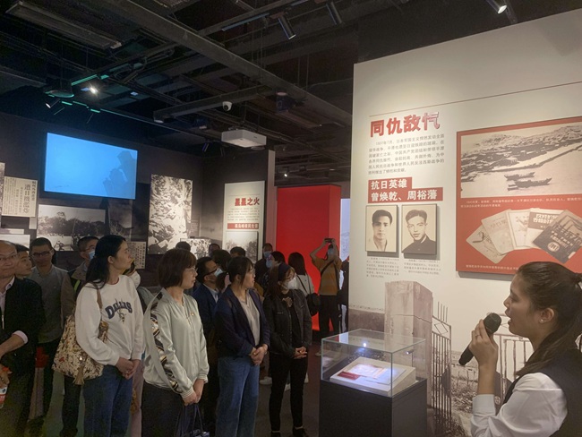 福建商學院馬克思主義學院開展主題黨日活動。福建商學院供圖