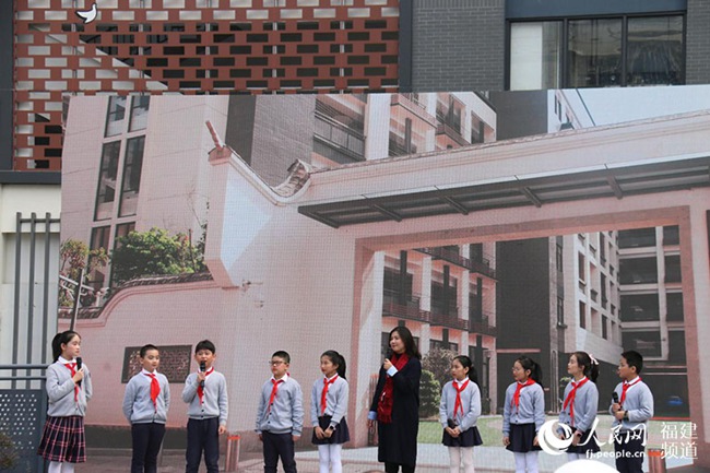 情景劇“交通安全我知道”。張銳攝