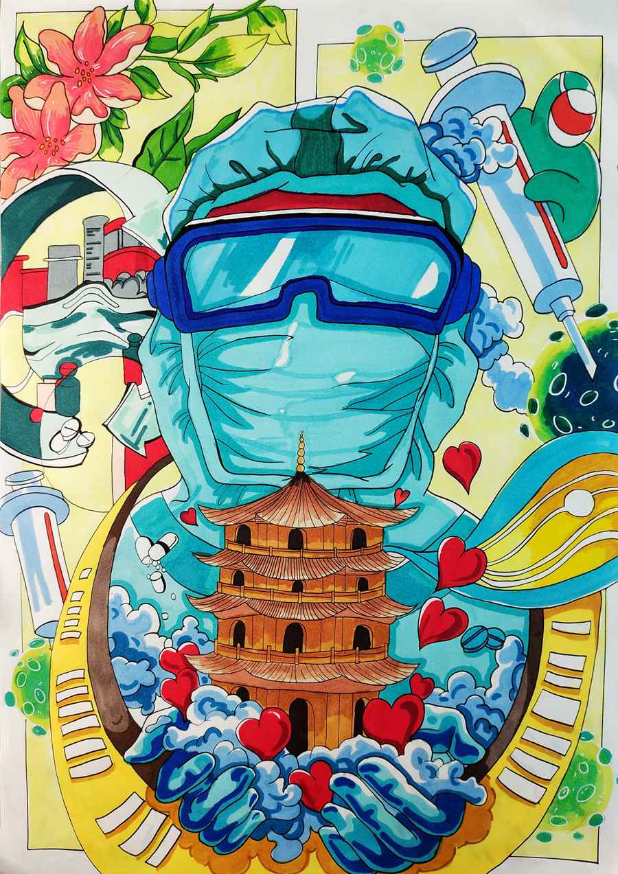 ��һѧ���滭��Ʒ�����ߡ�·��������Ȫ�����й�ͼ