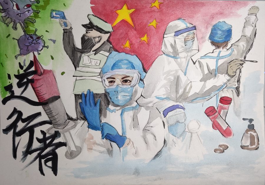 ��һѧ���滭��Ʒ�����ߡ���ͬ�ġ���Ȫ�����й�ͼ