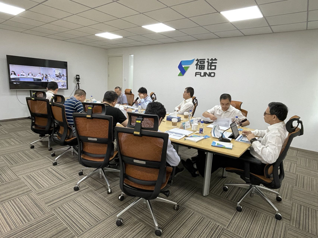 福建福諾召開2022年董事會，加快推動公司向DICT綜合服務集成商的轉型發展。福建移動供圖