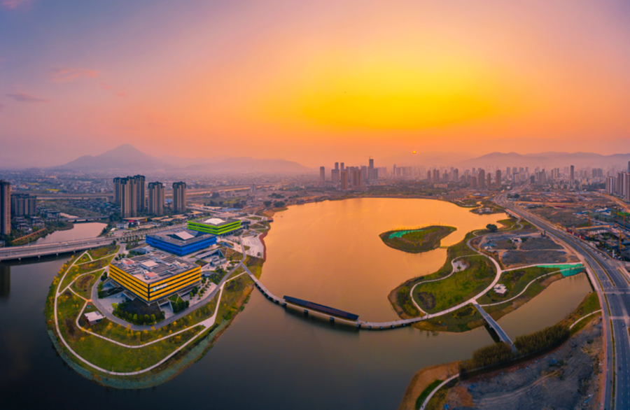 玉湖新城。颜建平摄