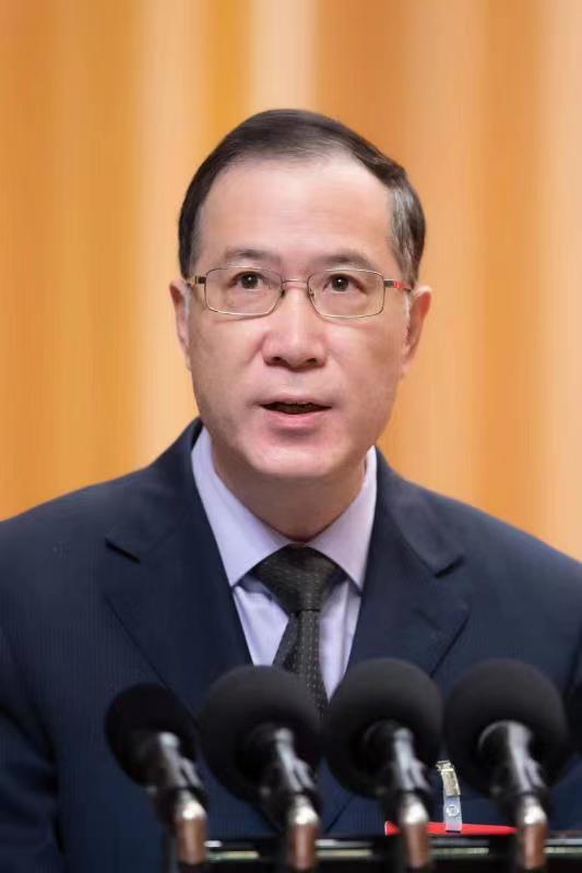 福建省第十三届政协委员、九三学社福建省委主委、福建师范大学校长王长平。常岩摄