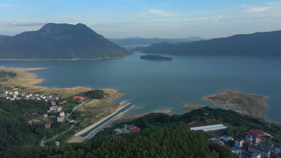 福清东张水库进水口。福州市水利局供图