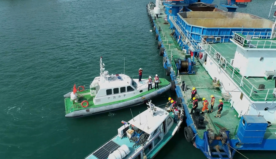 福建海事局加强应急救助力量配备，确保一旦发生海上险情能够及时、有效、妥善处置。福建海事局供图