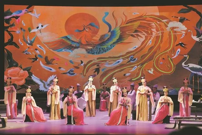 南音表演《百鸟归巢》。李新城摄