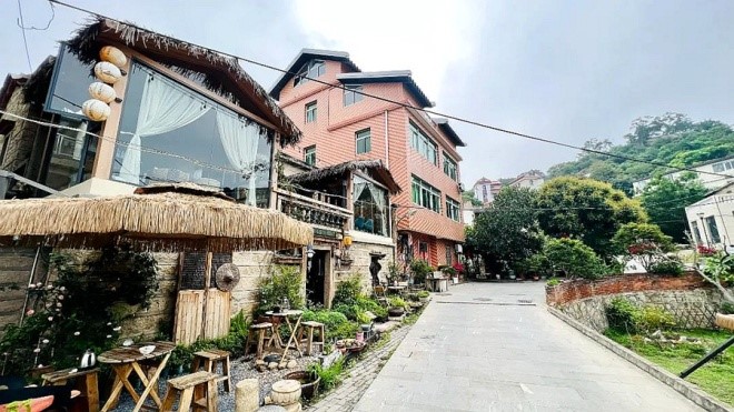 坐落在东山社、东坪山社的一处休闲场所。思明区莲前街道供图