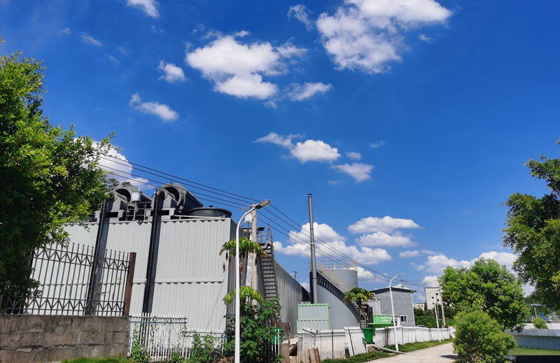 图为闽侯城关污水处理厂应急扩建项目。福州百特供图
