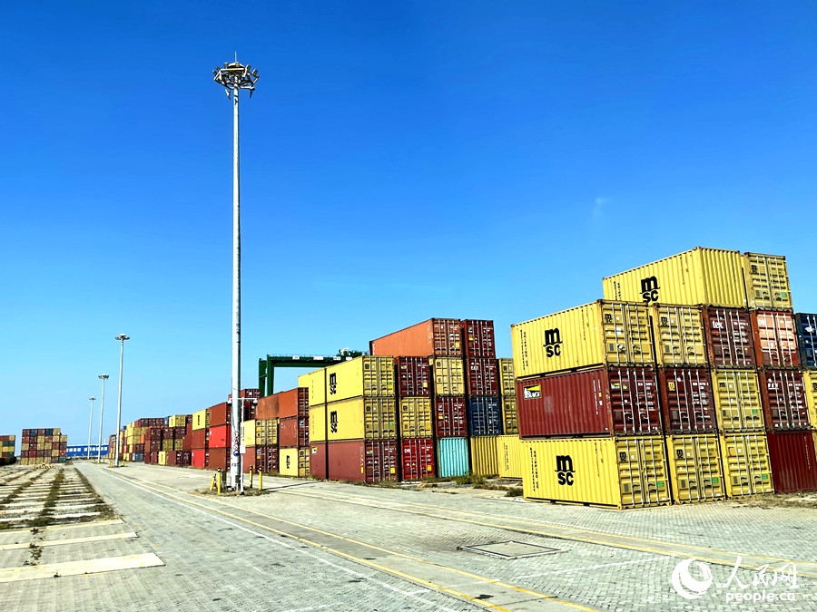 福州港江阴港区。人民网记者 陈蓝燕摄