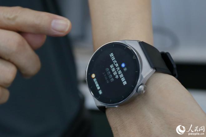 厨房燃气泄漏时，用户可在移动端及时收到信息，将危险防患于未然。人民网记者 陈博摄