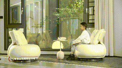 客厅雾化玻璃。人民网记者 陈博制