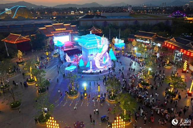 同安文旅行业企业积极举办春节特色活动。人民网记者 陈博摄