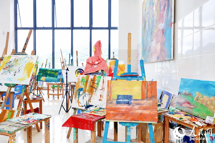 雙溪鎮美術館。人民網 李唯一攝