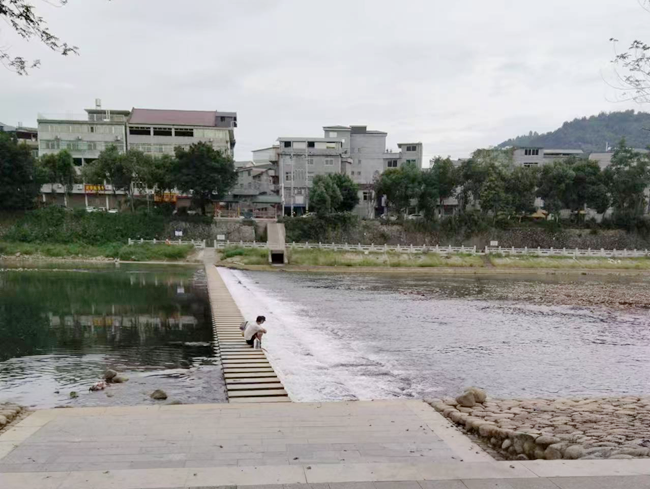 武曲镇承天段建后景观