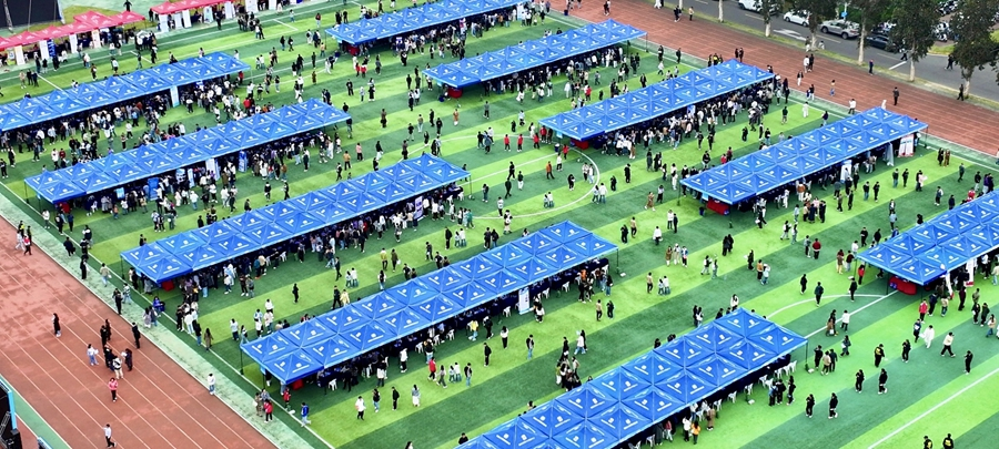 福建省國有企業“青春筑夢 國企同行”暨2025屆高校畢業生“春風行動”專場招聘會。主辦方供圖