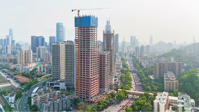 項目現場。中建海峽供圖