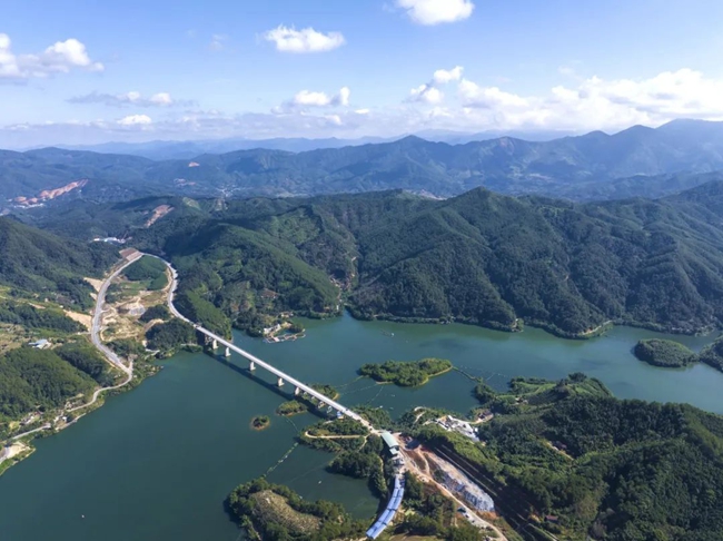庫區風景