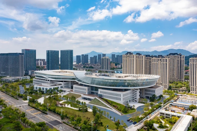 福州长乐“三馆三中心”。姜亮摄