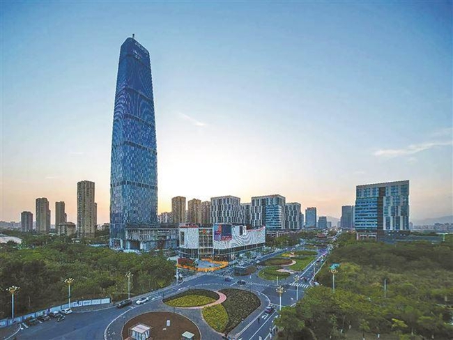 白鹭西塔项目——中交和美天地开业。（厦门市住房和建设局 供图）