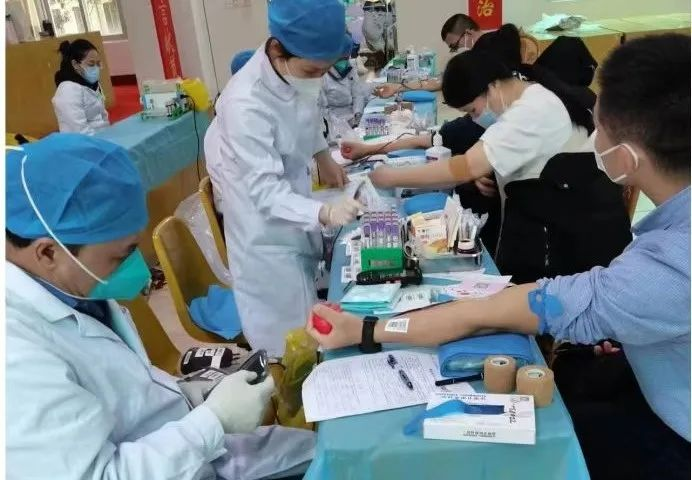 達利食品集團員工參加公益獻血