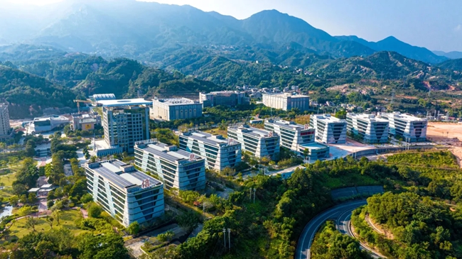 数字福建（安溪）产业园。黄东华摄