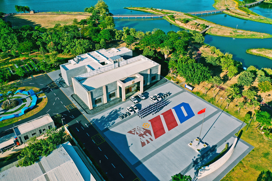 “漳州110”基地。漳州市公安局供图