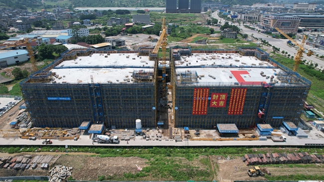 项目现场。中建海峡供图
