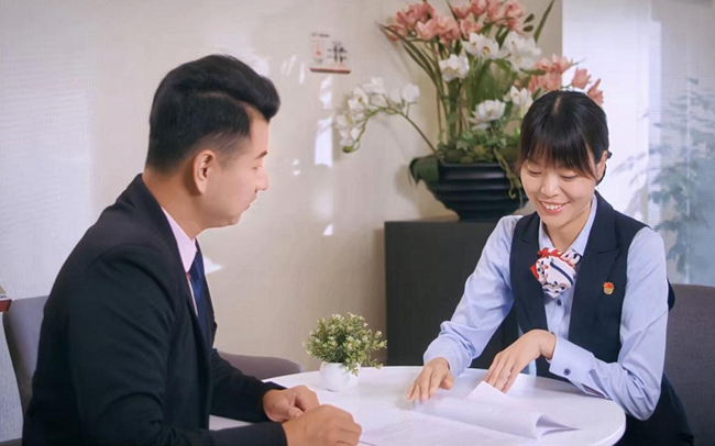 工行福州分行員工宣傳優學貸款