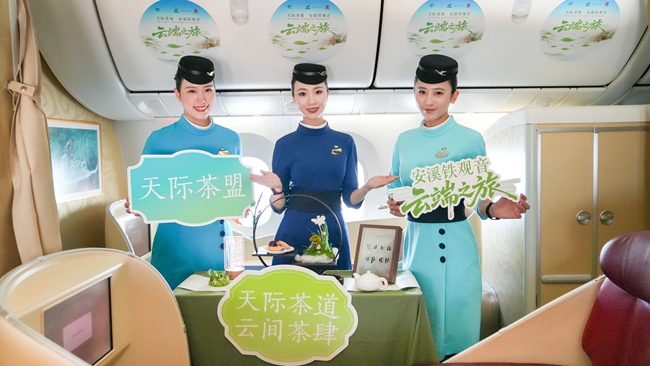 空中推介活動。吳梅珍攝