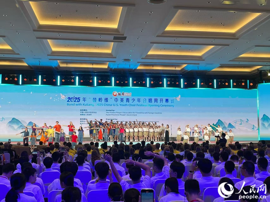 開幕式現場。人民網記者 林盈攝