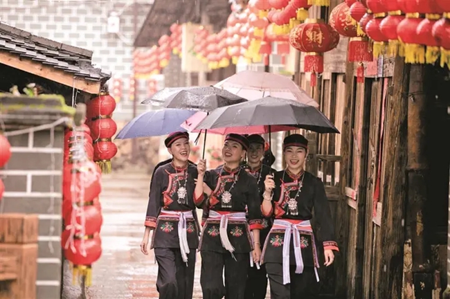 猴盾村畲族风情浓郁。图片来源：闽东日报