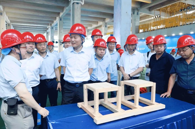 观摩会现场