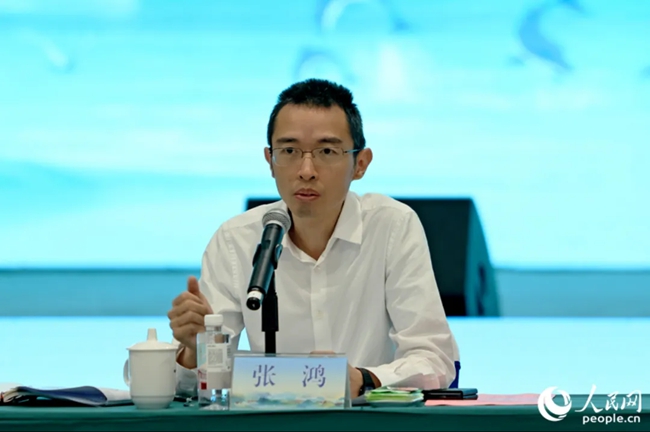 张鸿（资料图）。人民网 李昌乾摄