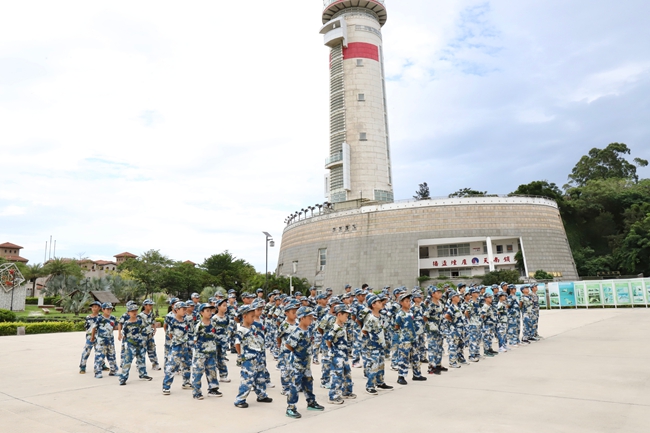 夏令营训练现场。漳州开发区供图