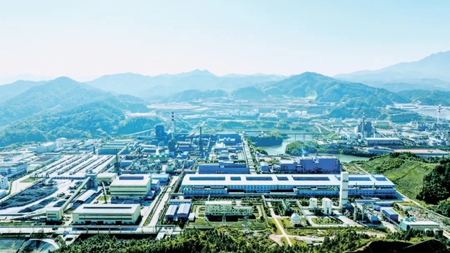 蛟洋新材料產業園（資料圖）。龍岩市融媒體中心供圖