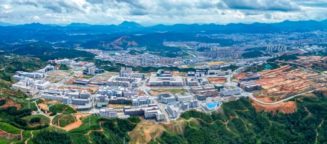 城東古洋工業區。德化縣融媒體中心供圖