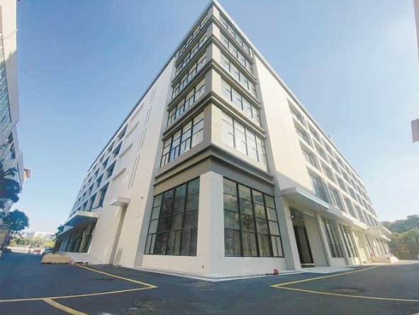 低效用地改造后廈門盟速新材料有限公司新建的高標廠房。