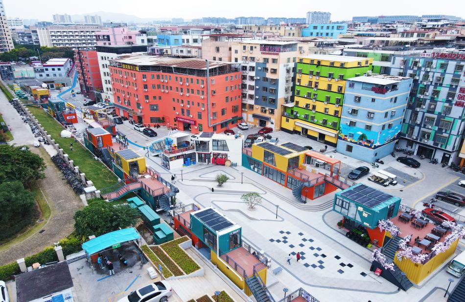 中建四局廈門圍裡城市更新項目。中建四局供圖