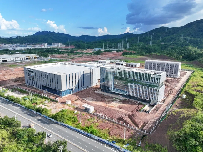 晶旭半導體二期航拍圖(資料圖)。龍岩市融媒體中心供圖