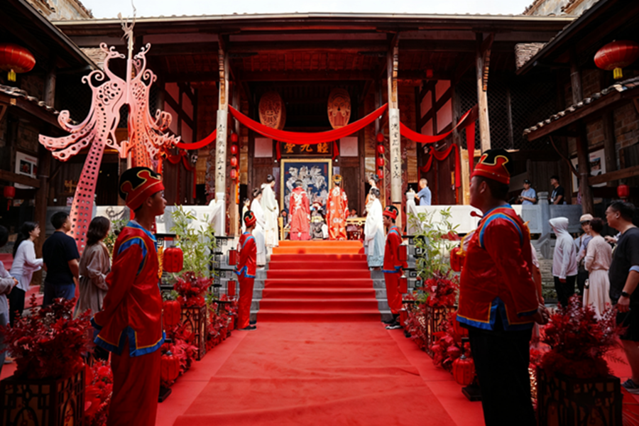 和平鎮情景劇演出現場