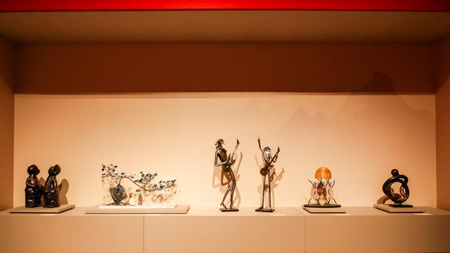 精美的藤铁艺术作品。中共安溪县委宣传部供图