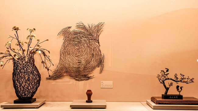 精美的藤铁艺术作品。中共安溪县委宣传部供图