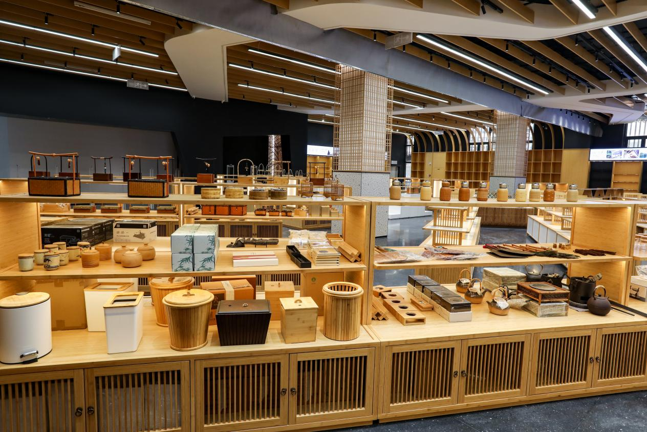 邵武市竹制產品展示空間。鄧賢龍攝