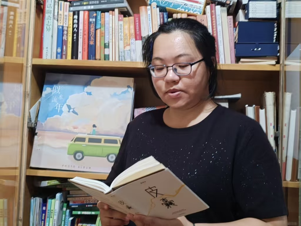 福州市台江區茶亭街道福德社區干部鄭麗莉。受訪者供圖