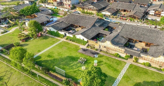 丹陽鎮七星台景區(三落厝藝術區)。